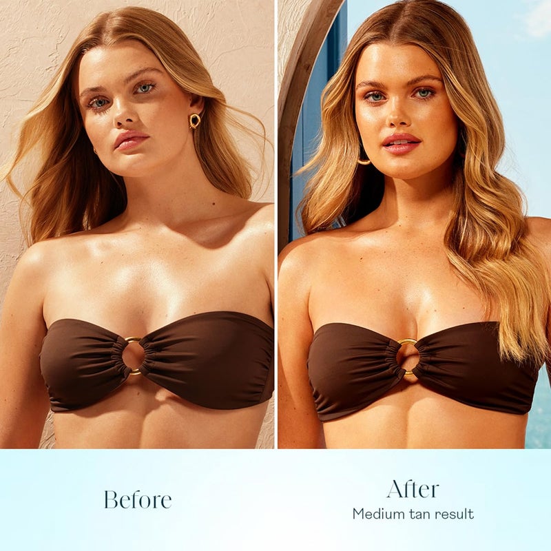 ST.TROPEZ موس تان ذاتي من سانت تروبيه، تان مزيف سريع المفعول، يتطور في 1-3 ساعات، إنهاء خالي من الخطوط، نباتي، طبيعي وخالي من القسوة، 3.4 أونصة سائلة - Image 3